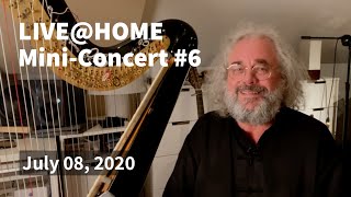 Andreas Vollenweider  LIVEHOME Mini Concert 6 [upl. by Divd]