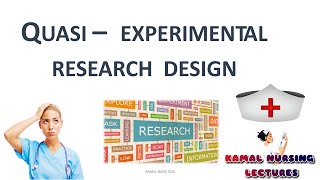 QUASI – EXPERIMENTAL RESEARCH DESIGN [upl. by Anwad]