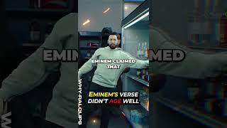 RAP LYRICS THAT AGED TERRIBLY Eminems verse didnt age well 🤯 shorts eminem [upl. by Jessie]