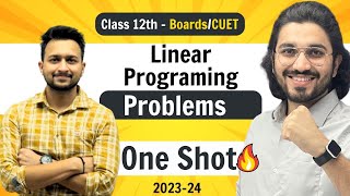 Linear Programing Problems  Class 12 Maths  NCERT for Boards amp CUET [upl. by Teena]