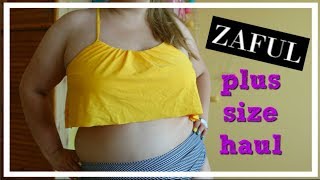 MIERZE KOSTIUMY KĄPIELOWE 👙 😱 ZAFUL PLUS SIZE HAUL [upl. by Tlevesoor]