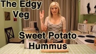 The Edgy Veg Sweet Potato Hummus Recipe [upl. by Linell]