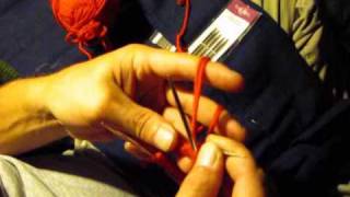 Double knitting 2 socks tutorial pt 1 of 3 [upl. by Cyprian736]