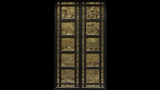 Puertas del Paraíso del baptisterio de Florencia de Ghiberti [upl. by Eecats999]