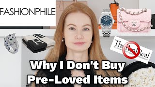 Why I Dont Buy PreLoved Items 💸  Thougts and Considerations [upl. by Dnalel198]