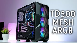 Cooler Master TD500 Mesh  Ein MEGA geiles Gehäuse ReviewTest [upl. by Coheman]