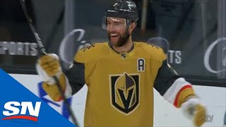 Alex Pietrangelo Rips Shot To Score First Goal With Golden Knights [upl. by Johannes]