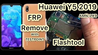 Huawei Y5 2019 AMNLX9 Remove FRP with FlashTool TEST POINT Bypass REMOVE Google Account Android 9 [upl. by Ansaev]