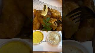 MAKAN DI RESTAURANT GORDON RAMSAY FISH amp CHIPS NEW YORK AMERIKA⁉️🇺🇸😱 shorts [upl. by Isiad]