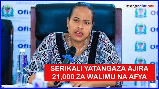 BREAKING NEWS TAMISEMI YATANGAZA AJIRA ZA WALIMU NA AJIRA ZA AFYA 2023 [upl. by Ulane444]