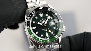 Seiko 5 GMT SSK035 SSK035K1 [upl. by Orban]