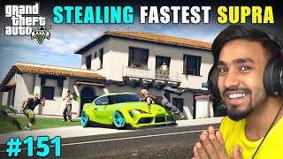 I STOLE SUPRA FROM MAFIA HOUSE  GTA 5 GAMEPLAY 151 [upl. by Casey597]