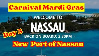 Nassau Bahamas New Port of Bahamas Cruise Port March 2024What to do in NassauWalking Tour [upl. by Ern186]