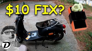 2019 Coleman Scooter 49CC not starting Try this [upl. by Joane784]