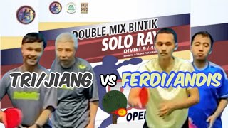 TRIJIANG Bolam vs FERDIANDIS Pantisuko 🏓🏓 16 Besar BSJ Open 2024 [upl. by Esiuol]