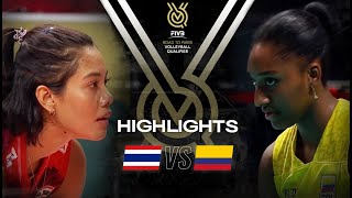 🇹🇭 THA vs 🇨🇴 COL  Highlights  Womens OQT 2023 [upl. by Nnayrb]