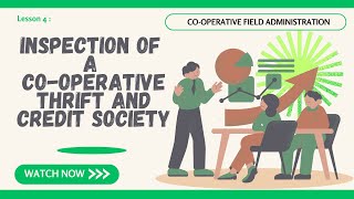 Inspection Of Cooperative Thrift amp Credit Society [upl. by Ayik]