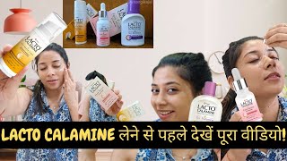 LACTO CALAMINE PRODUCTS REVIEW AND DEMO  lacto calamine Anti Blemish cream [upl. by Tham]