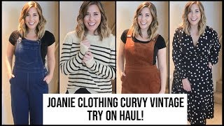 Joanie Clothing Curvy Try On Haul  Vintage Style   xameliax  AD [upl. by Monahan]