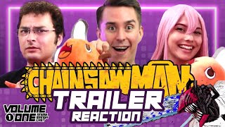 Chainsaw Man Trailer Reaction IT LOOKS AMAZING [upl. by Nalid]