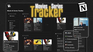 The Ultimate Notion Movies amp Series Tracker  Free Template Included [upl. by Bergstrom544]