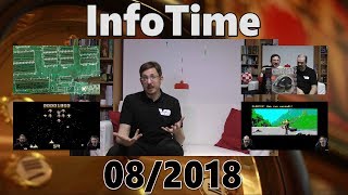 InfoTime 082018 Hartnäckige Hardware RetroVR und Gamescom 2018 [upl. by Daloris]