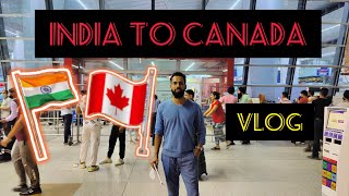 India to Canada via Amsterdam  KLM VLOG  Canadian Pauls Official [upl. by Myrtia]