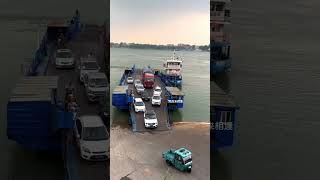 Ferry crossing the river Safety is the first priorityShort film entertainment 87 [upl. by Yssak]