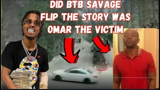 BTB Savage Shooting Video Released Omar Richardson Sister Said Her Brother Was The Victim [upl. by Alrak246]