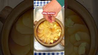 Pommes boulangere  Potato classics  recipe frenchfood classicfrench potato meat [upl. by Nauqed]