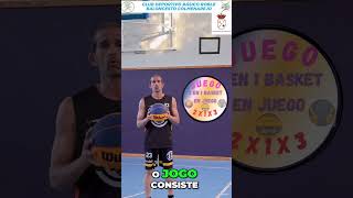 3 en 1 basket en juego  Otra manera de entrenar y jugar 3x3 Fiba fiba3x3 basketball deporte [upl. by Raamal]