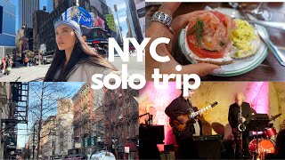 my solo trip to new york  diaries [upl. by Akem]