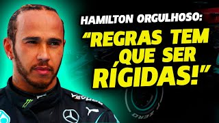 HAMILTON GOSTOU DA PUNIÇÃO À VERSTAPPEN quotREGRAS TEM QUE SER RÍGIDASquot  FÓRMULA 1  GP EM CASA [upl. by Shirleen910]