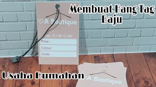 Alat pembuat hangtag membuat hang tag sendiri [upl. by Landan]