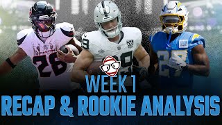 Brock Bowers Dynasty TE1  Week 1 Fantasy Football Recap [upl. by Hauhsoj]