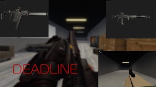 DEADLINE  The MOST Realistic Roblox FPS [upl. by Eimma287]