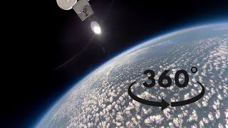 360 VR Hyperlapse launch to space  The world’s first hyperlapse spaceflight in 360° [upl. by Schinica688]