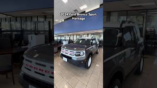 2024 Ford Bronco Sport Heritage [upl. by Inaej]