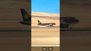 RFSREAL Flight Simulator Airbus A319ceo Royal Jordanian Amman to Aqaba Airport Full Landing rfs [upl. by Aissyla]