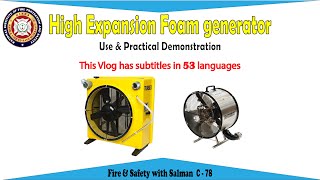 High Expansion Foam Generator [upl. by Meehyr757]