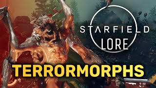 The MYSTERY of the Terrormorphs  Starfield Lore [upl. by Atilrahc]