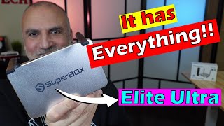 SuperBox Elite Ultra TVBox full review amp important tips [upl. by Starinsky]