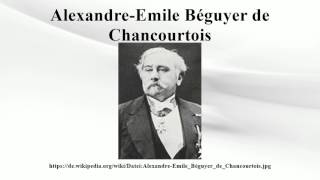 AlexandreEmile Béguyer de Chancourtois [upl. by Crifasi139]