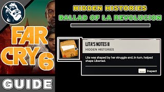 Litas Notes 2 Location  Ballad of La Revolucion Hidden Histories in Far Cry 6 [upl. by Ardnahs]