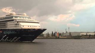 hamburger hafen mein schiff 2 läuft aus 100914 [upl. by Marcelline]