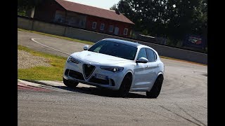 HOT LAP Alfa Romeo Stelvio Quadrifoglio [upl. by Becka]