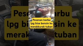 Rangkaian karbu Alkon LPG 2 fungsi buat bos Karyo merakkurak Tuban [upl. by Kilgore43]