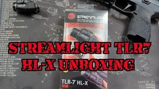 Streamlight TLR7 HLX Unboxing [upl. by Anaejer]