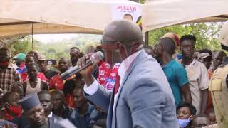 Robert Kyagulanyi ab’e Luweero bamulabidde mu sanyu [upl. by Assetal]