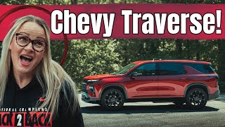 EVERYTHING You Want to Know about the ALL NEW Chevy Traverse  2024 Chevy Traverse First Drive [upl. by Wyck602]